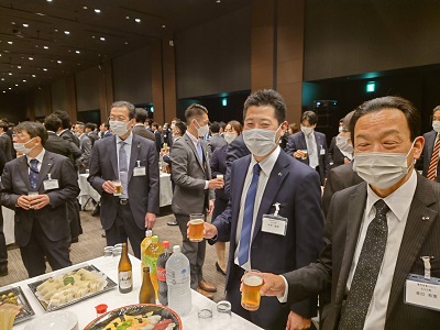 入社式